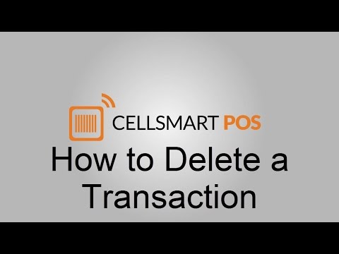 DELETE A TRANSACTION