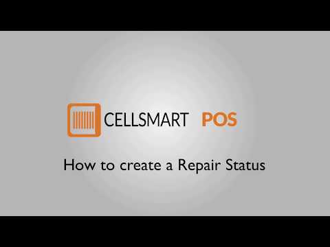 HOW TO ADD A REPAIR STATUS