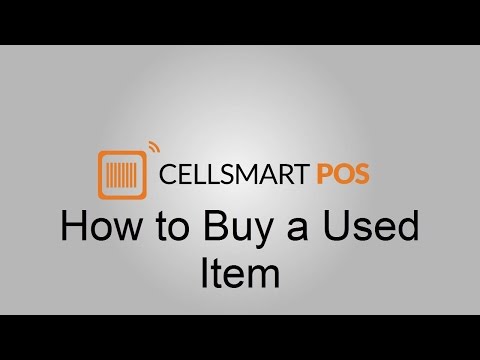 HOW TO BUY A USED ITEM