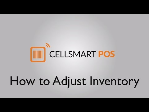 How to Adjust Inventory
