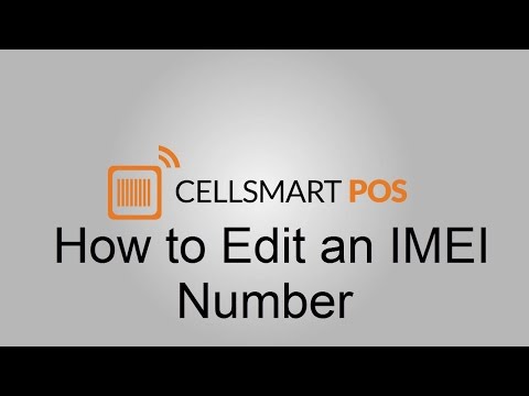 How to Edit an IMEI Number