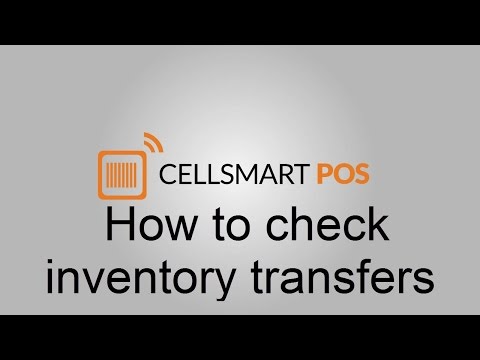 How to check inventory transfers made