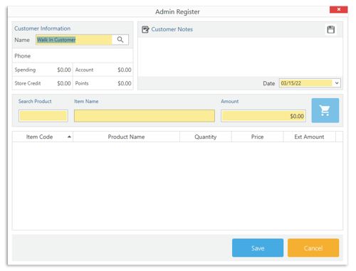 Admin Register