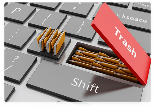 Deleted transaction