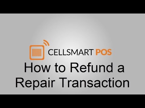 How to Refund a Repair Transaction