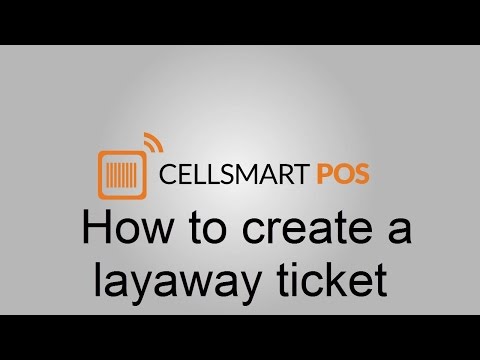 Layaway Counter CellSmart POS - Layaway Software