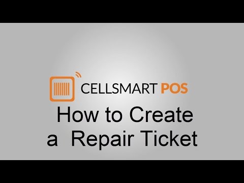 How to Create a Repair Ticket