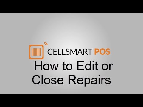 HOW TO EDIT OR CLOSE REPAIRS