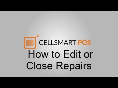 How to Edit or Close Repairs