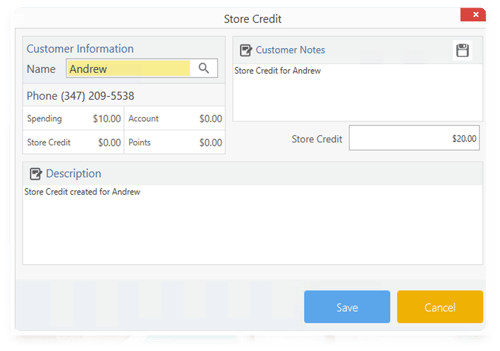 Store Credit